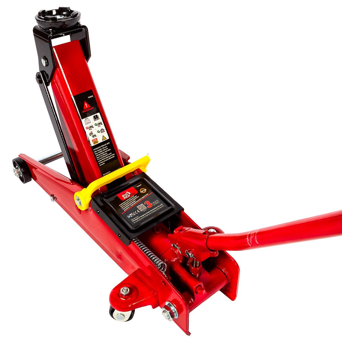Big Red Torin 3-Ton Hydraulic Jack, Lifting Range 135-400 mm