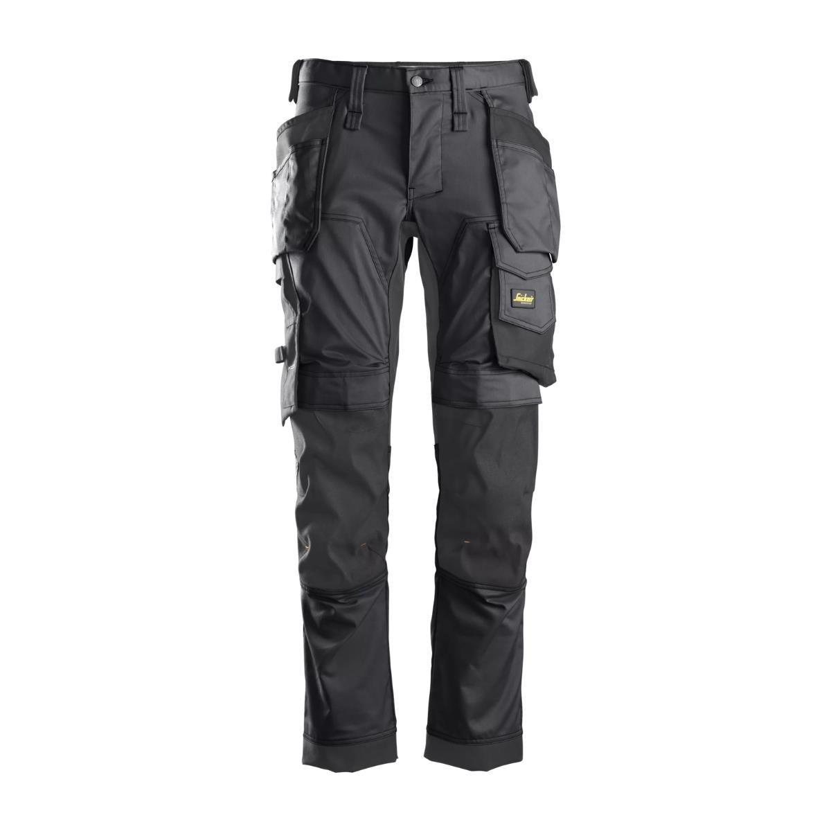 Snickers AllroundWork Stretch Trousers with Holster Pockets Steel Grey - 32