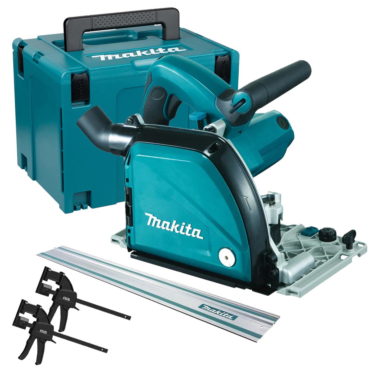 Makita CA5000XJ/1 Aluminium Groove Cutter In Case 110V With 1 x 3m Guide Rail & Clamp