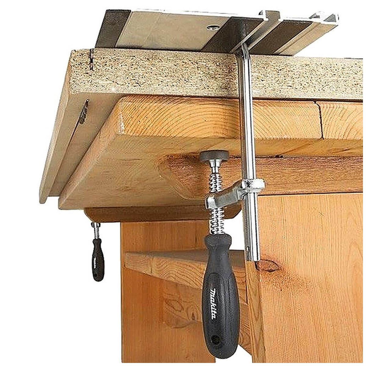 Makita 194385-5 Guide Rail Clamp Set for Makita Track Saws Pack of 2 Item Condition Box Opened Never Used