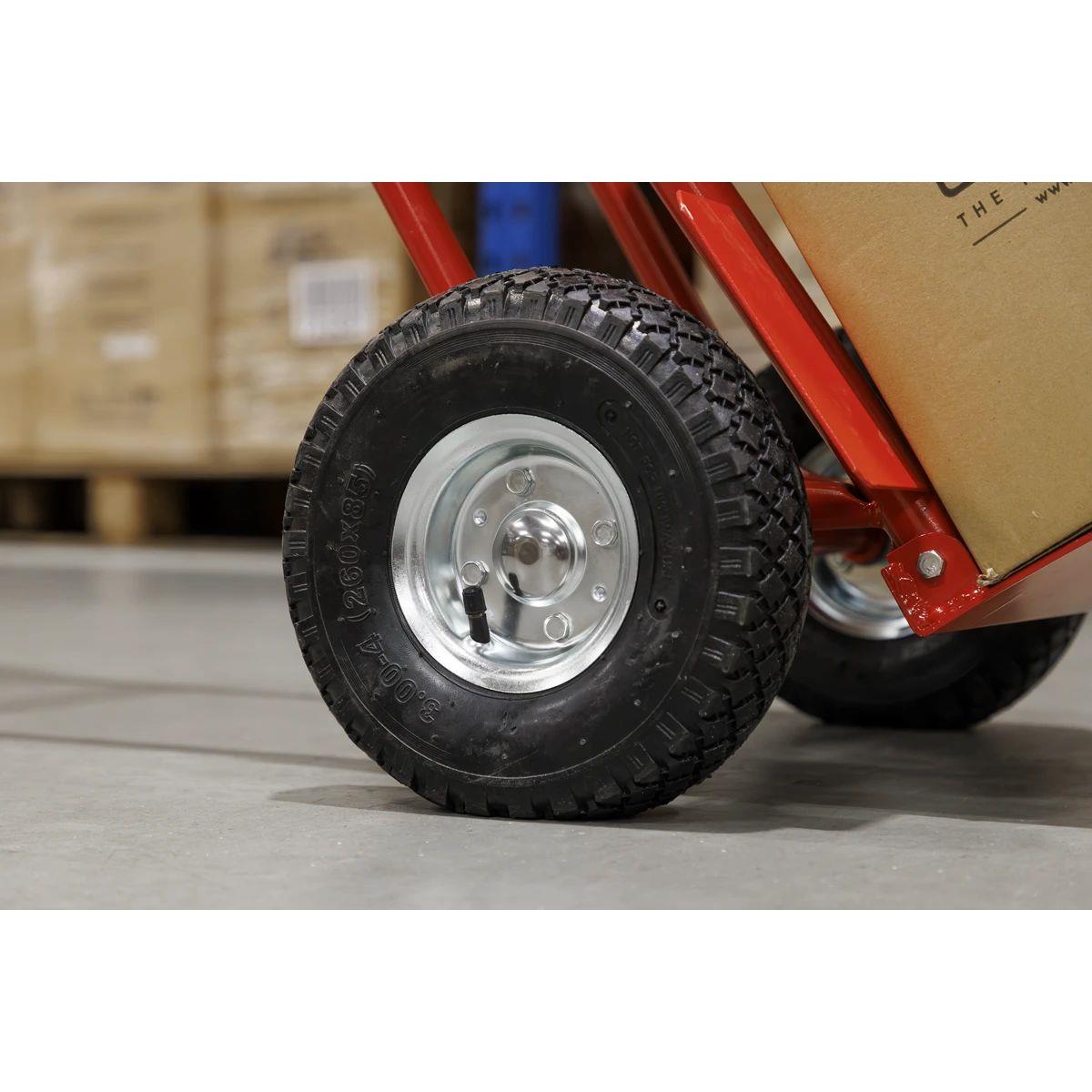 Sealey CST801 200kg Folding Sack Truck with Pneumatic Tyres