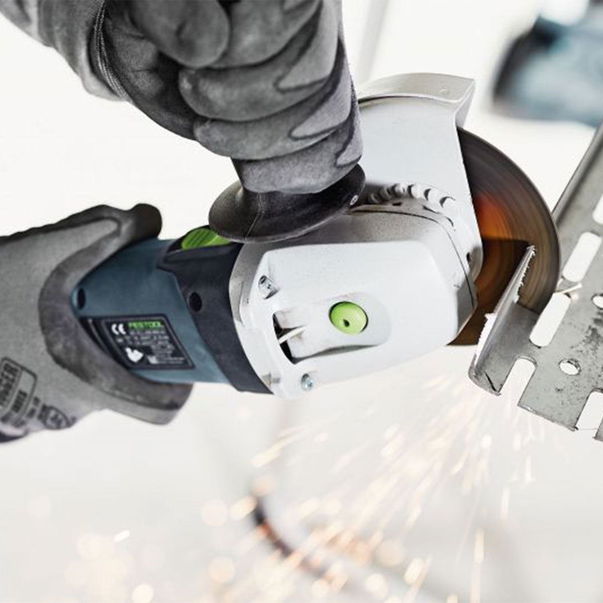 Festool AGC 18-125 EB-Basic GB 18V Brushless 125mm Angle Grinder - 578369 With 1 x 5.0Ah Battery, Charger & Systainer