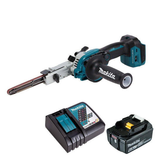 Makita DBS180Z 18V LXT Brushless Belt Sander With 1 x 6.0Ah Battery & Charger