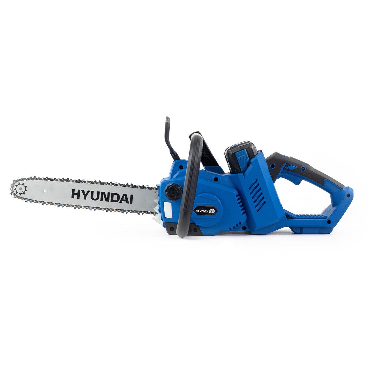 Hyundai HYC40LI 40V Cordless Chainsaw Size 14inch With 1 x Li-Ion 2.5Ah Battery
