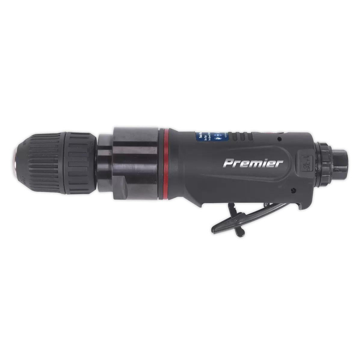 Sealey SA622 Premier Straight Air Drill 10mm with Keyless Chuck