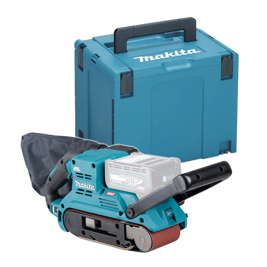 Makita BS001GZ01 40Vmax XGT Brushless 76 x 533 mm Belt Sander With Case