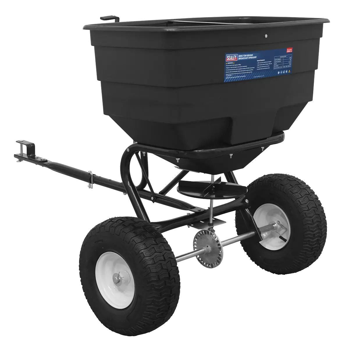Sealey SPB80T Tow Behind Broadcast Spreader 80kg