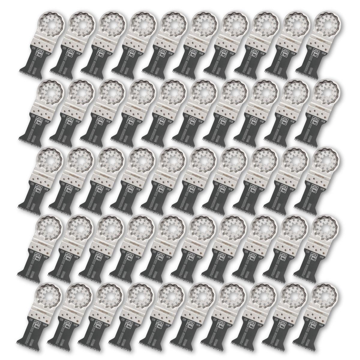 Fein 35mm STARLOCK E-Cut Precision HCS Saw Blade 63502126250 Pack of 50