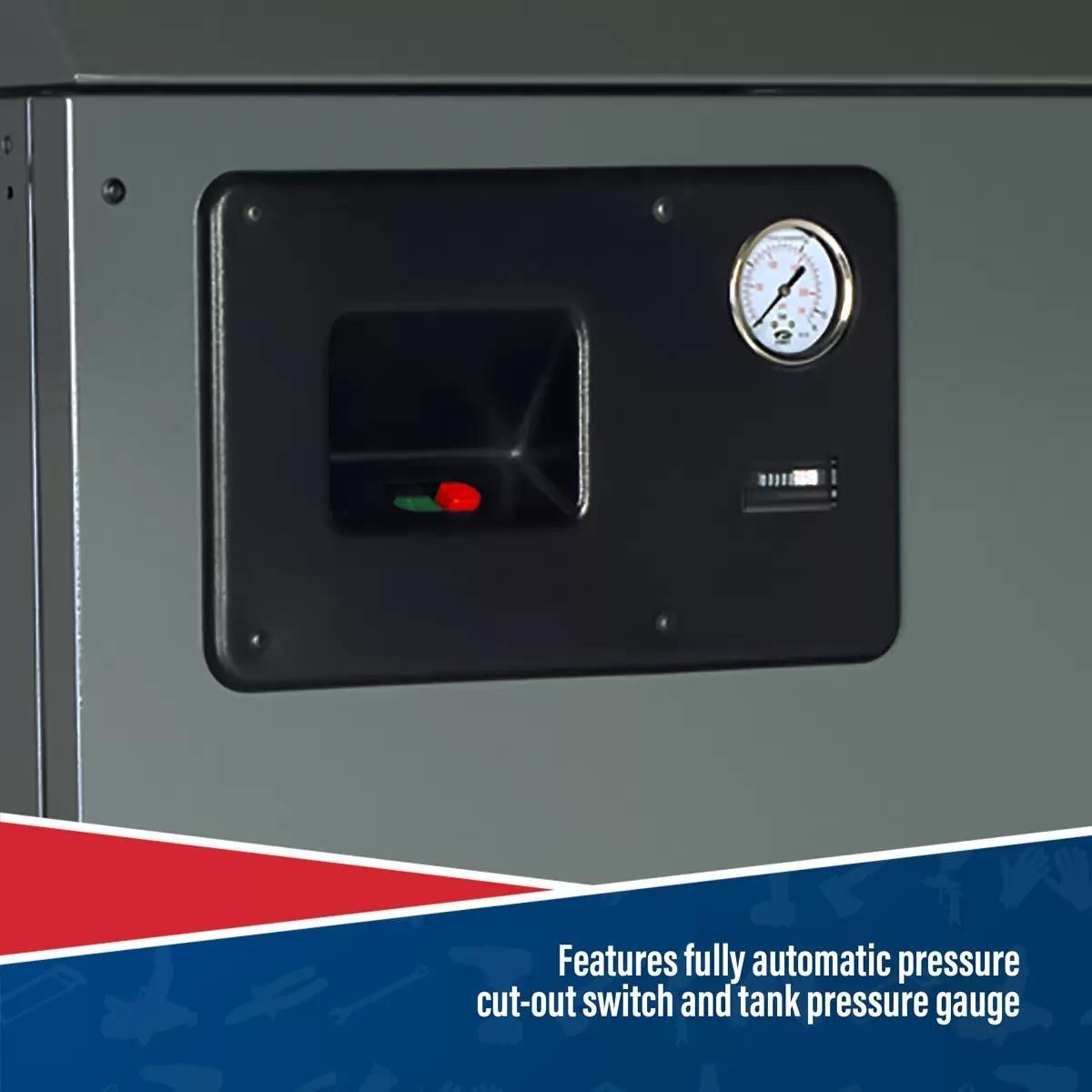 Sealey SAC42755BLN 270L Air Compressor Belt Drive 415V/32A