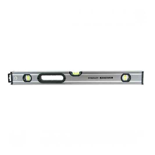 Stanley 0-43-624 FatMax Pro Box Beam Spirit Level 3 Vial 60cm STA043624