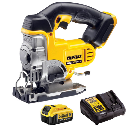 Dewalt DCS331N 18V XR Cordless Jigsaw With 1 x 4.0Ah Battery & Charger