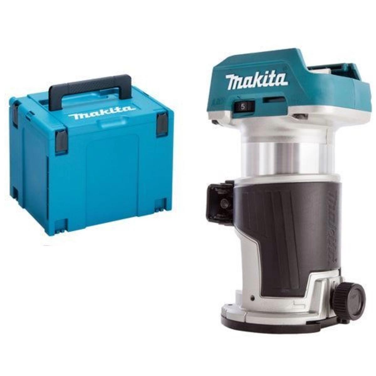 Makita DRT50ZJ 18V LXT Li-ion Brushless Router Trimmer Body With Makpac Case Item Condition Seller Refurbished