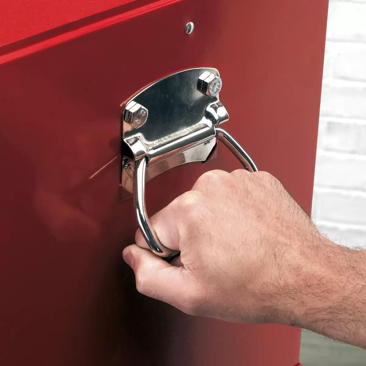 Sealey AP22509BB 9 Drawer Topchest with Ball-Bearing Slides Red/Grey