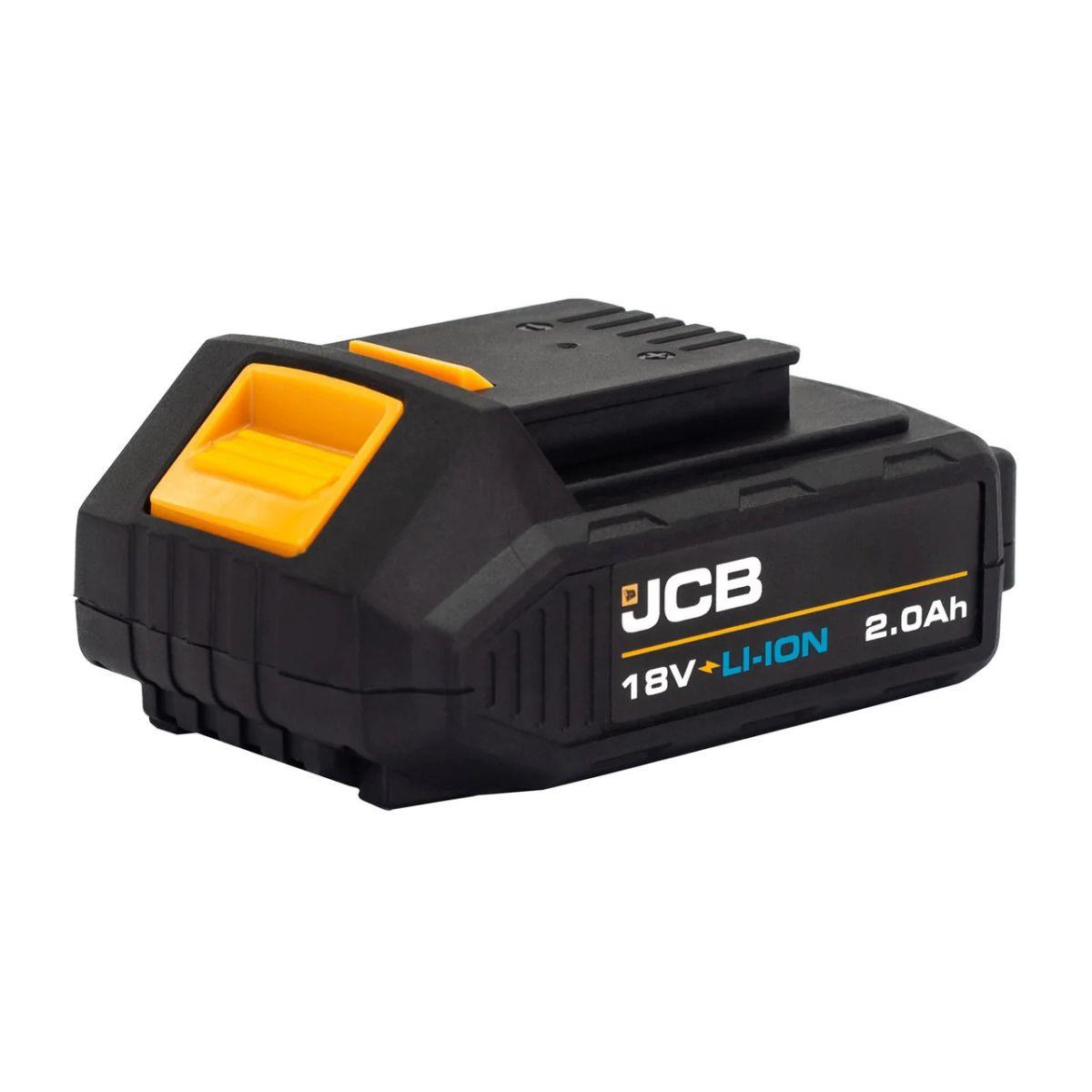 JCB 21-18BL3PK-2 18V Brushless Combi Drill, Impact Driver & Hammer Drill Kit With 2 x 2Ah Li-Ion Batteries, Charger & Kit Bag