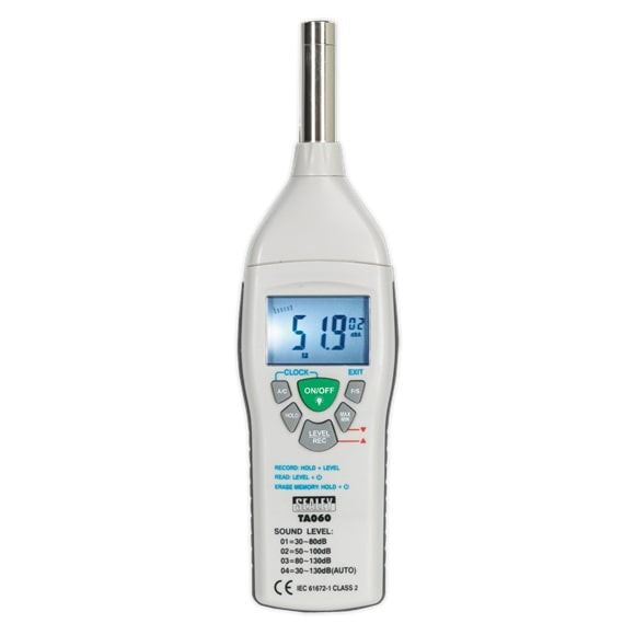 Sealey TA060 Sound Level Meter