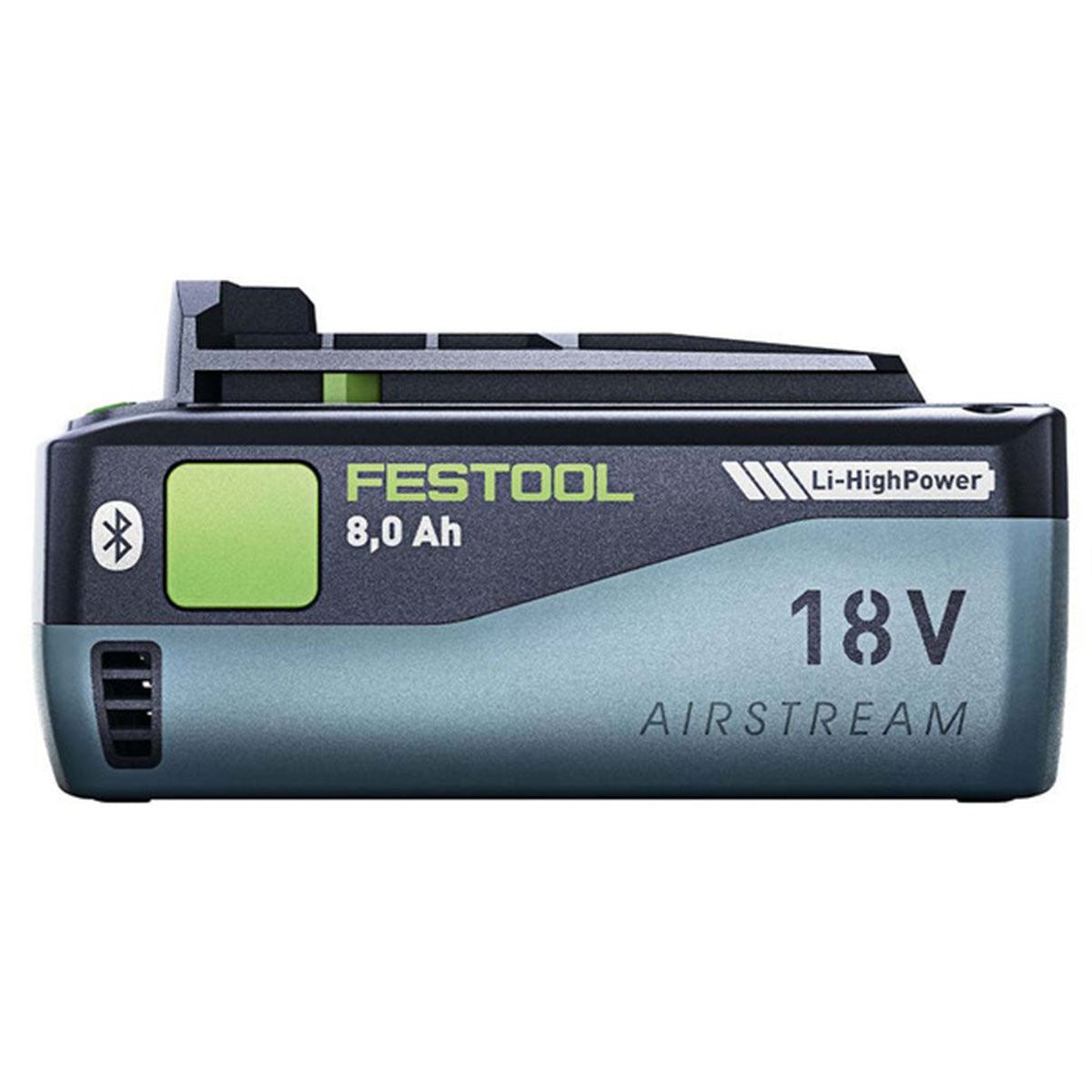 Festool BP 18 Li 8,0 HP-ASI High Power Air Stream Battery With Bluetooth - 577323