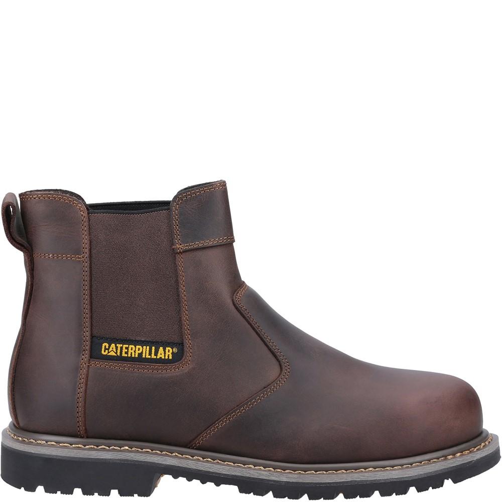 Caterpillar Powerplant SB Dealer Safety Boot Brown Size 10