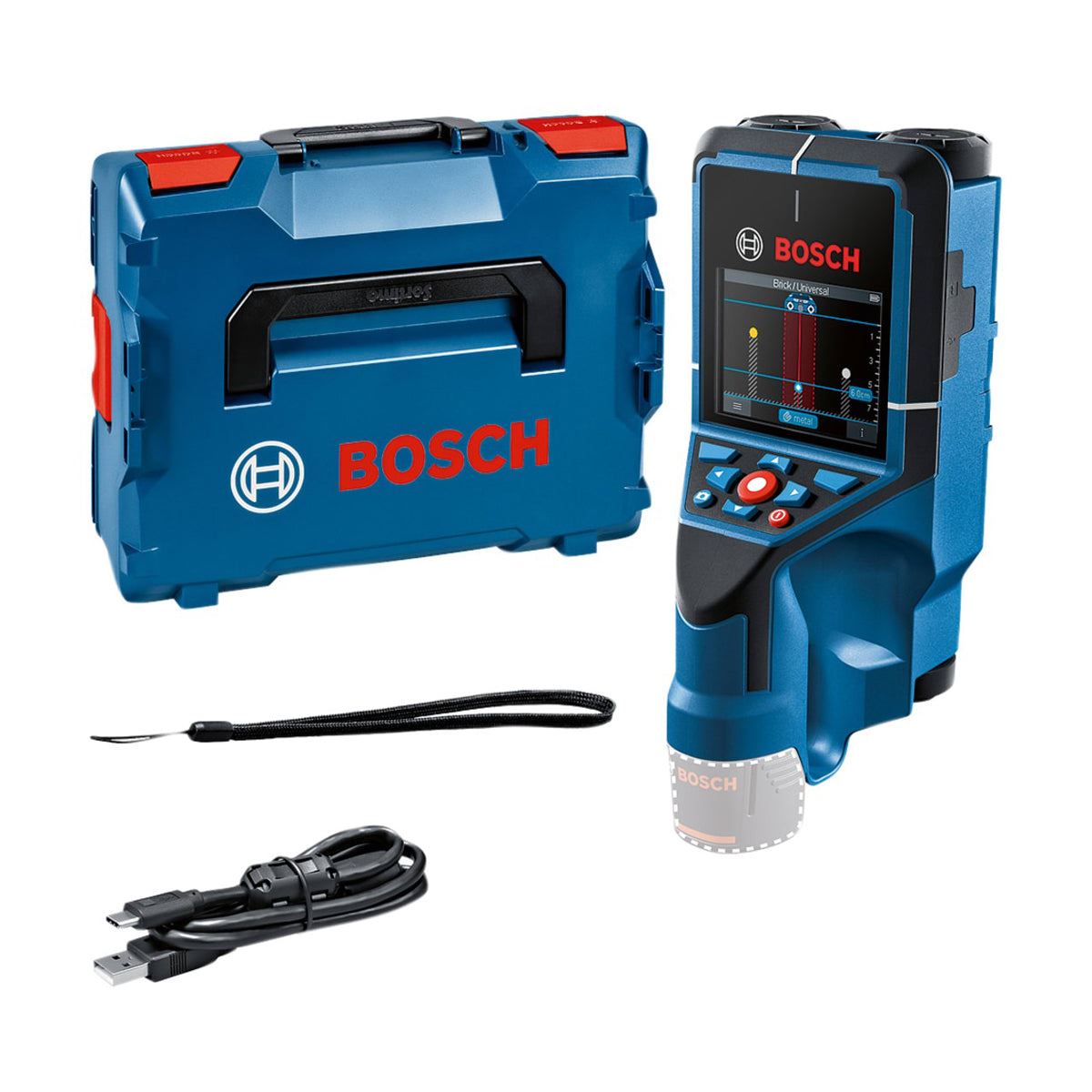 Bosch D-TECT 200 C Professional Wall Scanner for Advanced Object Detection 0601081608