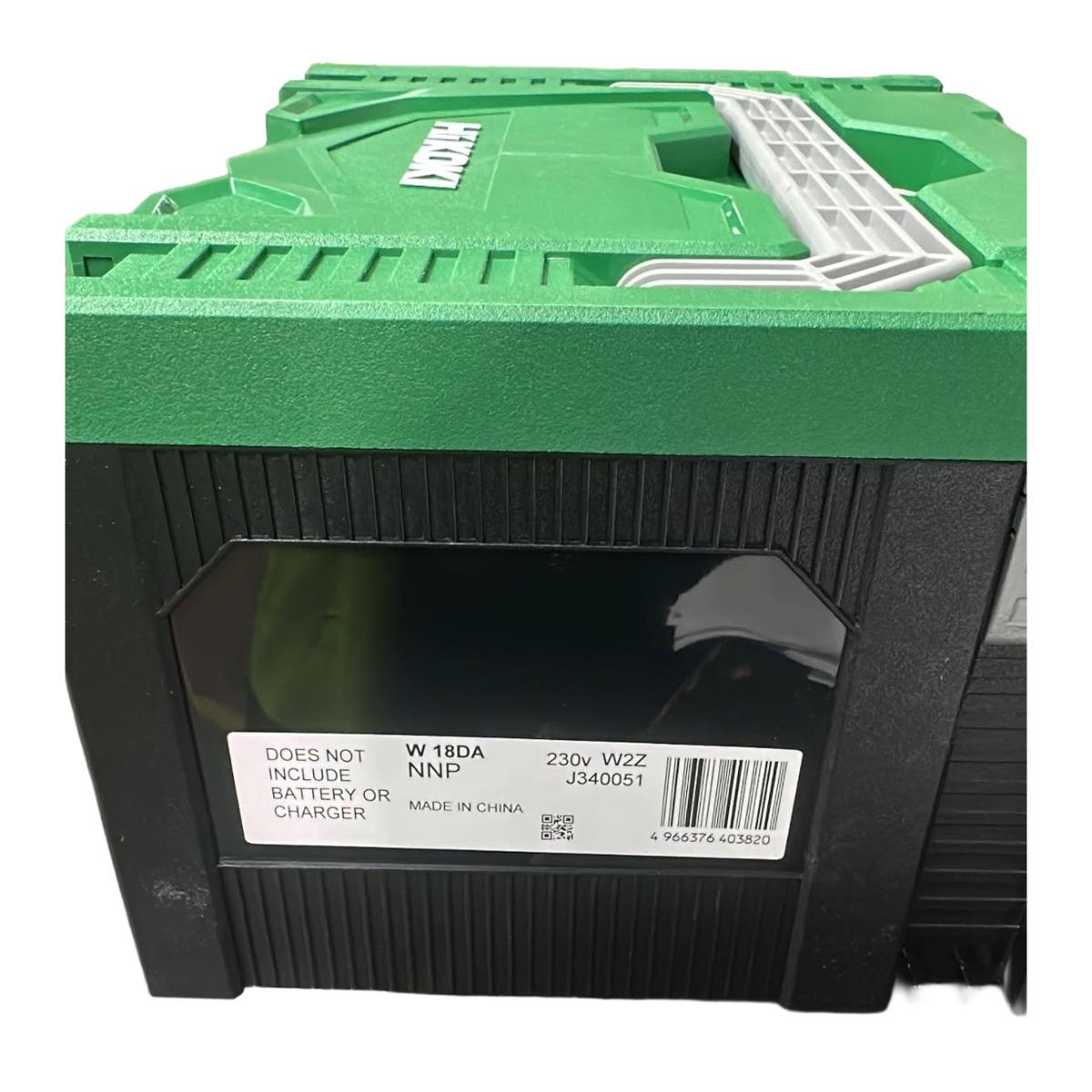 HiKOKI W18DAW2Z 18V Brushless Drywall Screwdriver Body Only In Carry Case Item Condition Box Opened Never Used