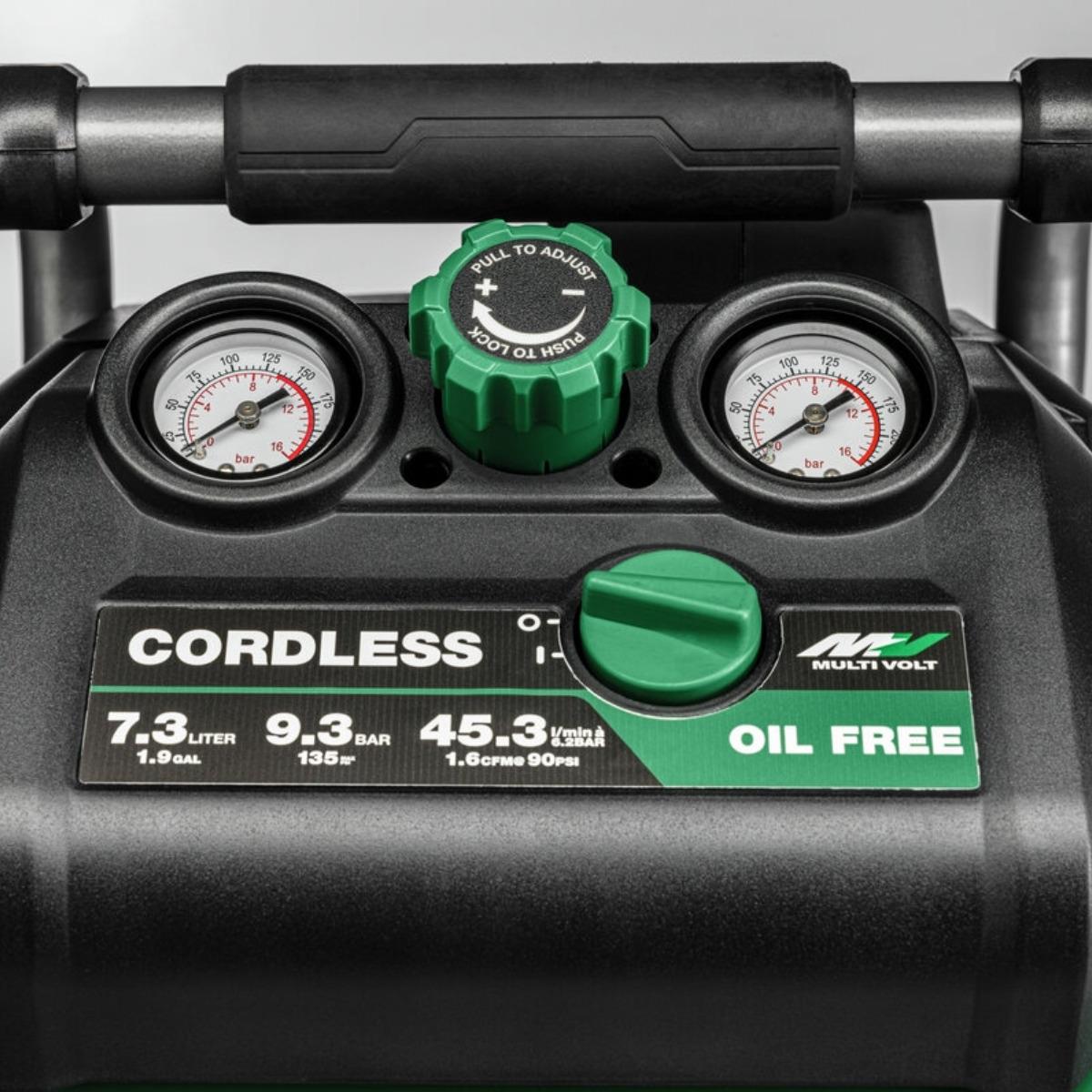 HiKOKI EC36DAW4Z 36V Multivolt Brushless 7.6L Compressor Body Only