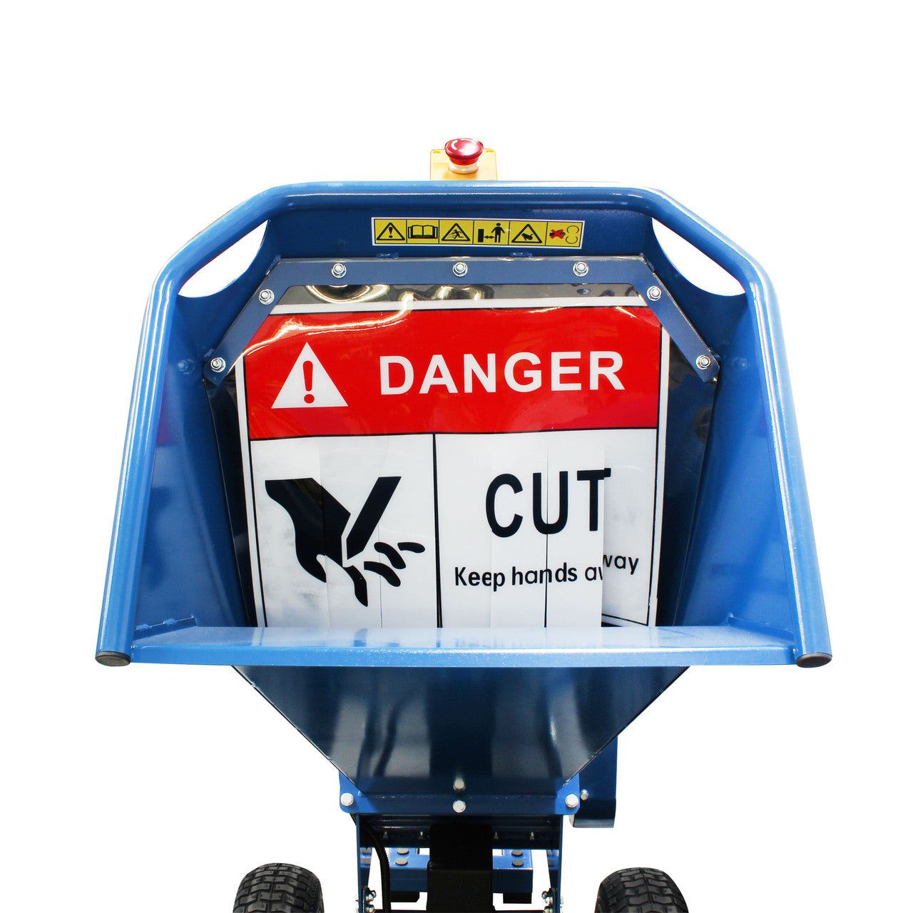 Hyundai HYCH1500E-2 420cc 100mm Petrol Wood Chipper Shredder Mulcher 4-Stroke Engine