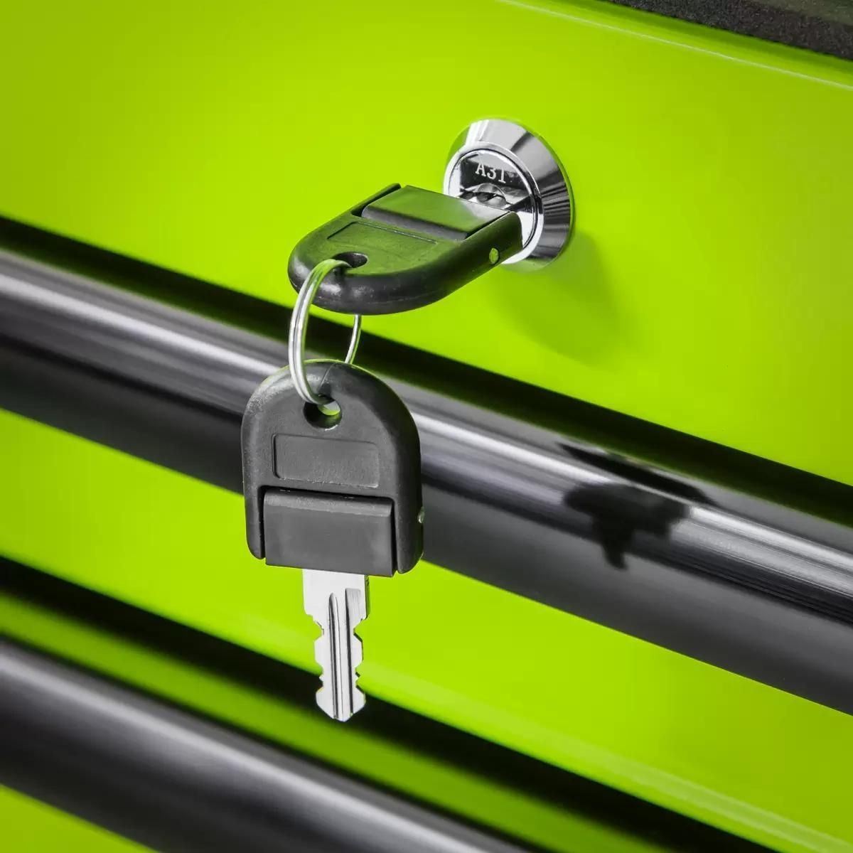 Sealey AP26479THV Rollcab 7 Drawer with Ball-Bearing Slides Green/Black