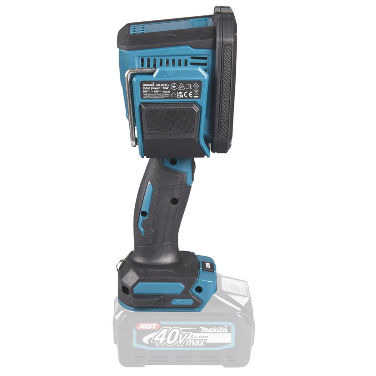 Makita ML007G 40V XGT Flashlight with 1 x 4.0Ah Battery & Charger