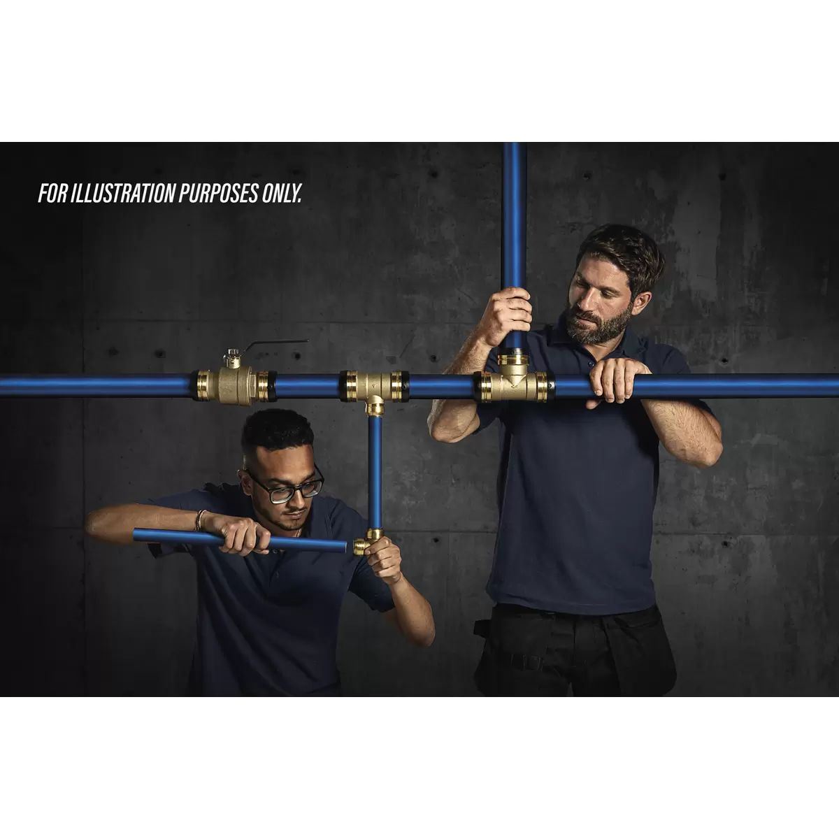 Sealey SBAKIT3 SharkBite 18m 3-Drop Air Supply System Kit