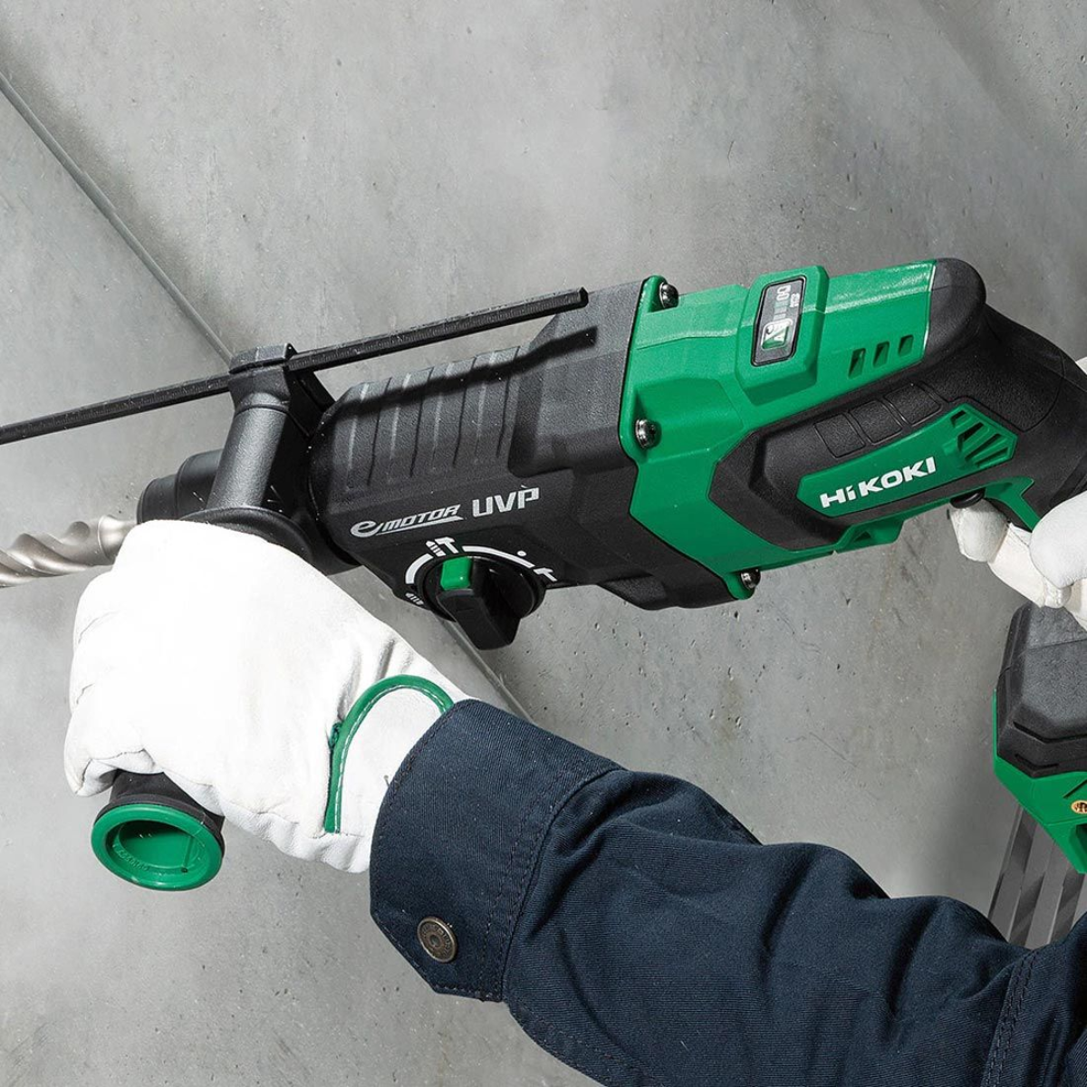HiKOKI DH36DPEJ3Z 36V Brushless 3-Mode SDS+ Rotary Hammer Drill With 1 x 2.5Ah Battery Charger & Case