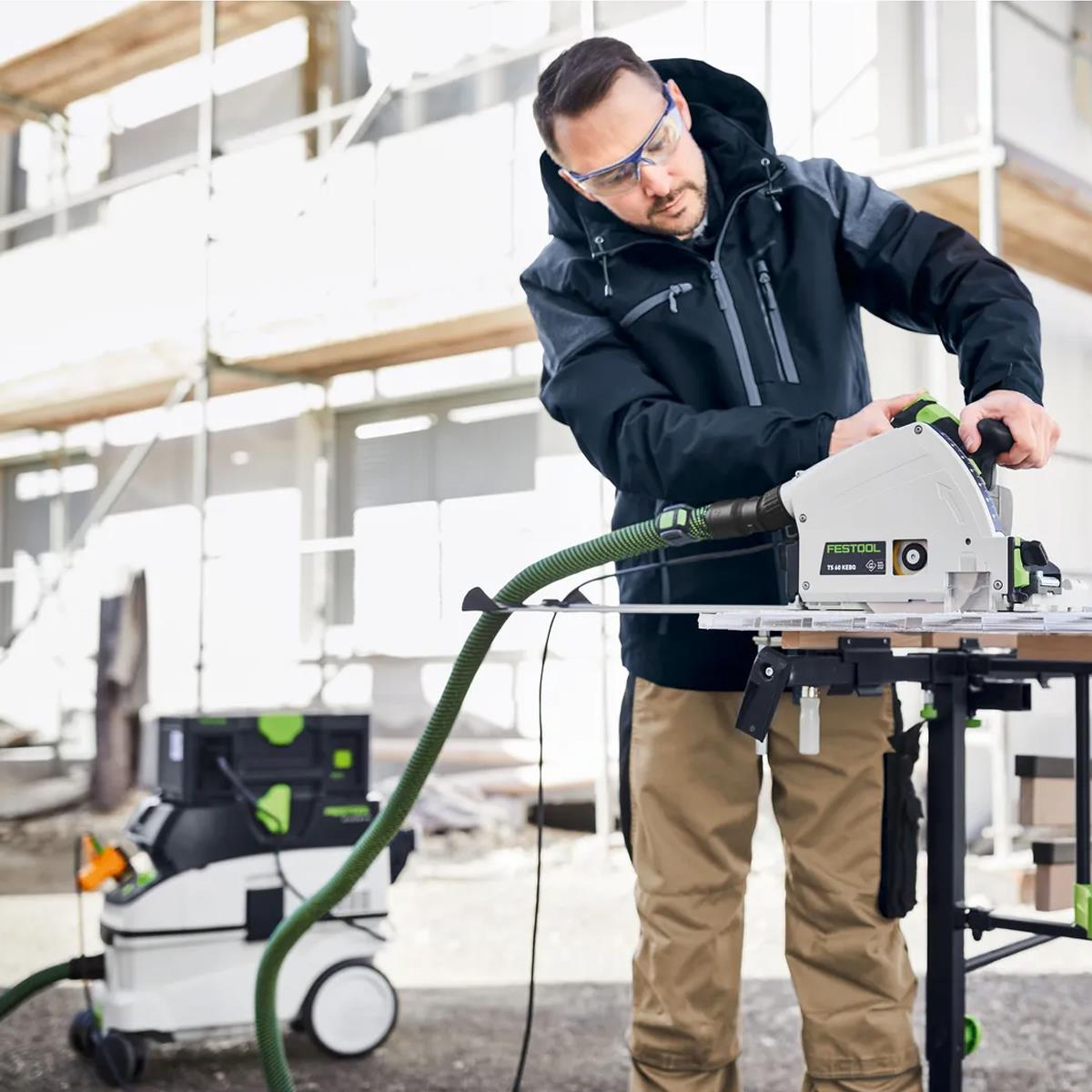 Festool TS 60 KEBQ-Plus Brushless Plunge Cut Saw with Case 230V - 576724