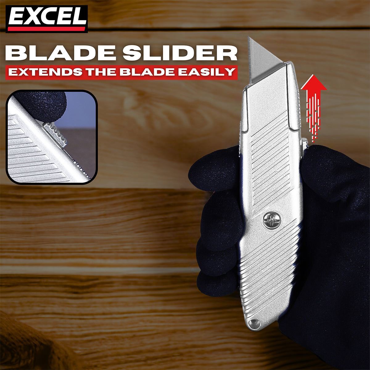 Excel Trimming Knife & 5 Blades with Dispenser 100 Piece