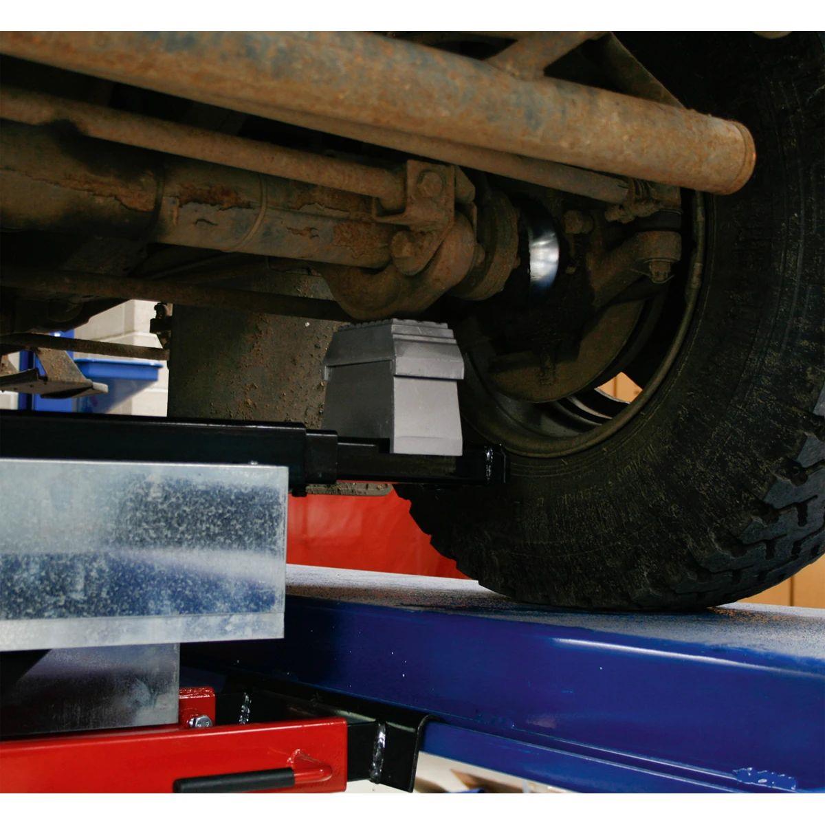 Sealey SJBEX200 Jacking Beam 2tonne with Arm Extenders and Flat Roller Supports