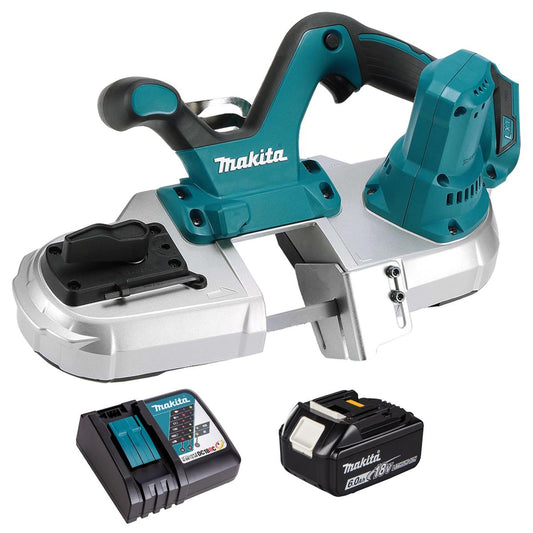 Makita DPB182Z 18V LXT Band Saw with 1 x 6.0Ah Battery & Charger