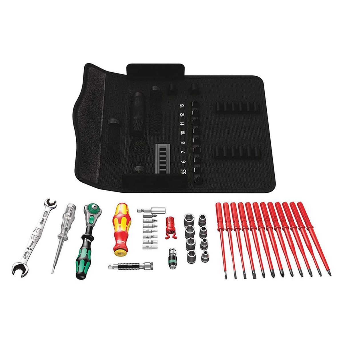 Wera Kraftform Kompakt W 1 Maintainance Screwdriver Kit 35 Piece WER135926