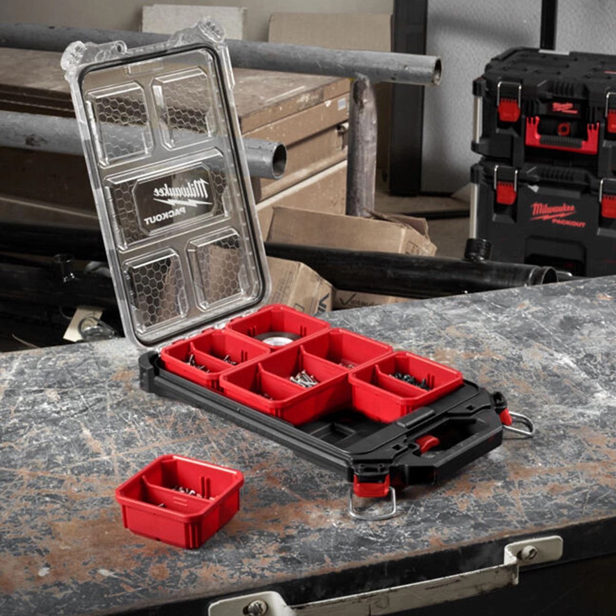 Milwaukee 45 Piece Packout SDS+ Drill Bit & Impact Bit Accessory Set 4932499761