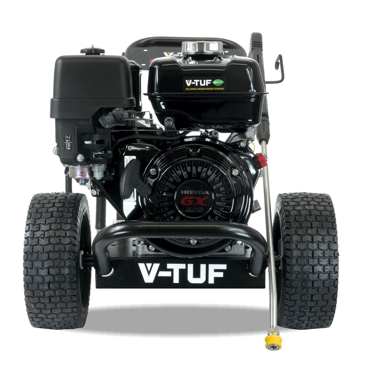 V-TUF DD080 Heavy Duty Industrial Petrol Pressure Washer for Heavy-Duty Cleaning 15L/min