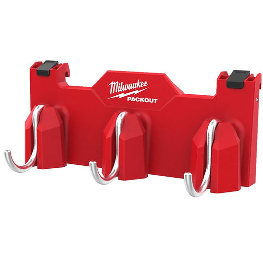 Milwaukee Packout Side Mount 3 Hook Rail 4932498650