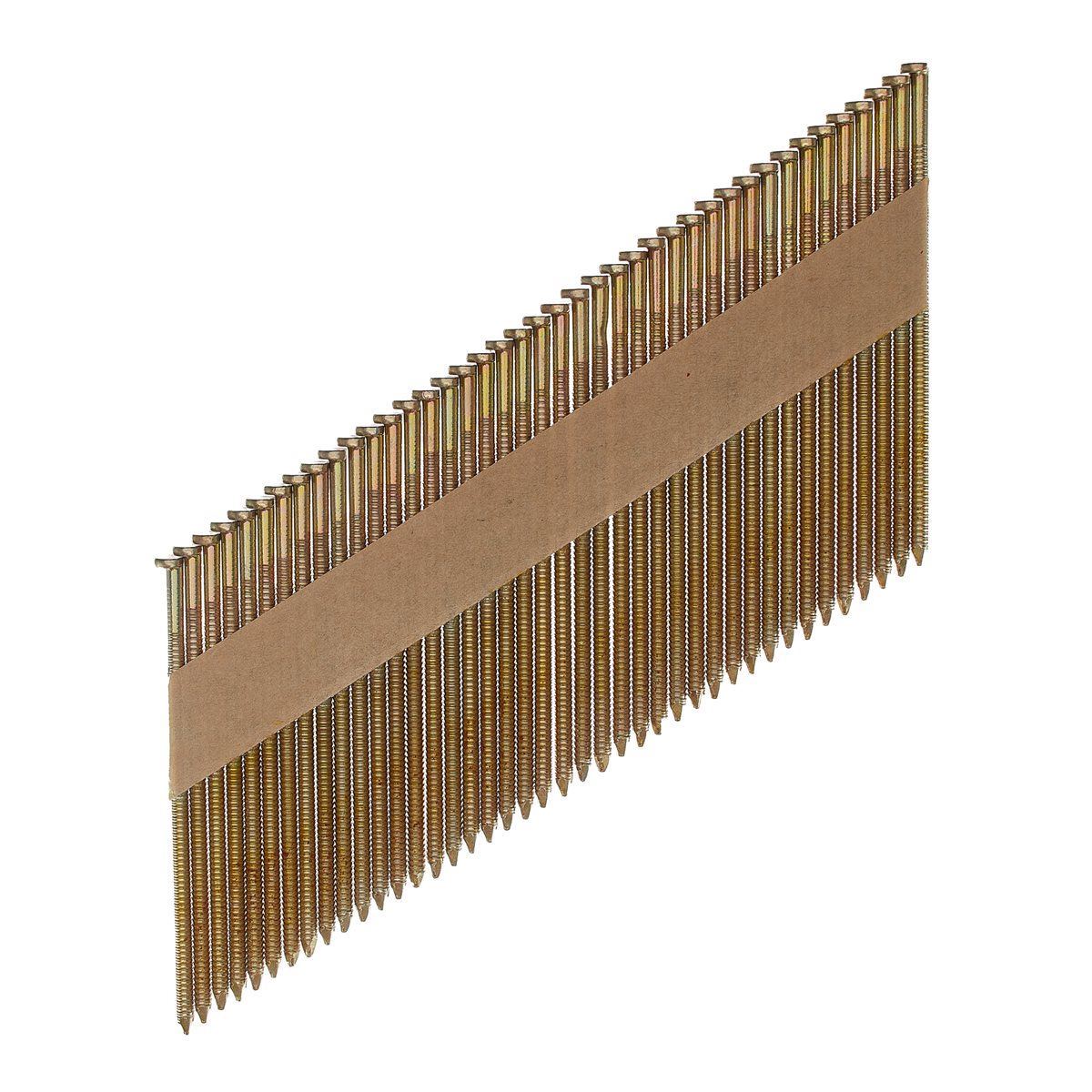 Milwaukee 50mm Ring Shank Hot Dipped Galvanised D Head Framing Nail 2200 Piece 4932492613