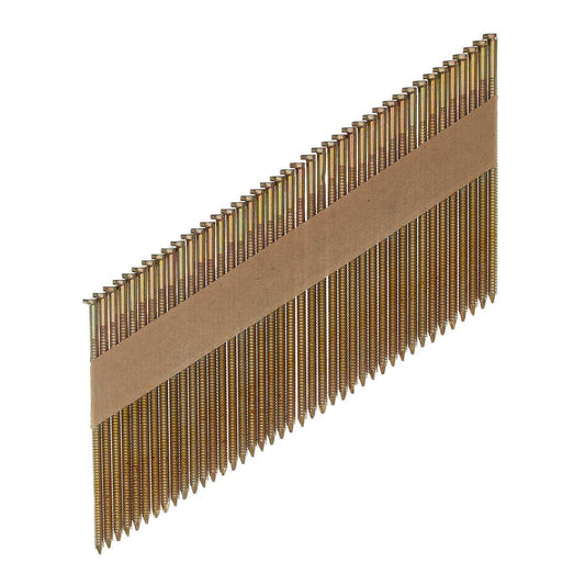 Milwaukee 50mm Ring Shank Hot Dipped Galvanised D Head Framing Nail 2200 Piece 4932492613