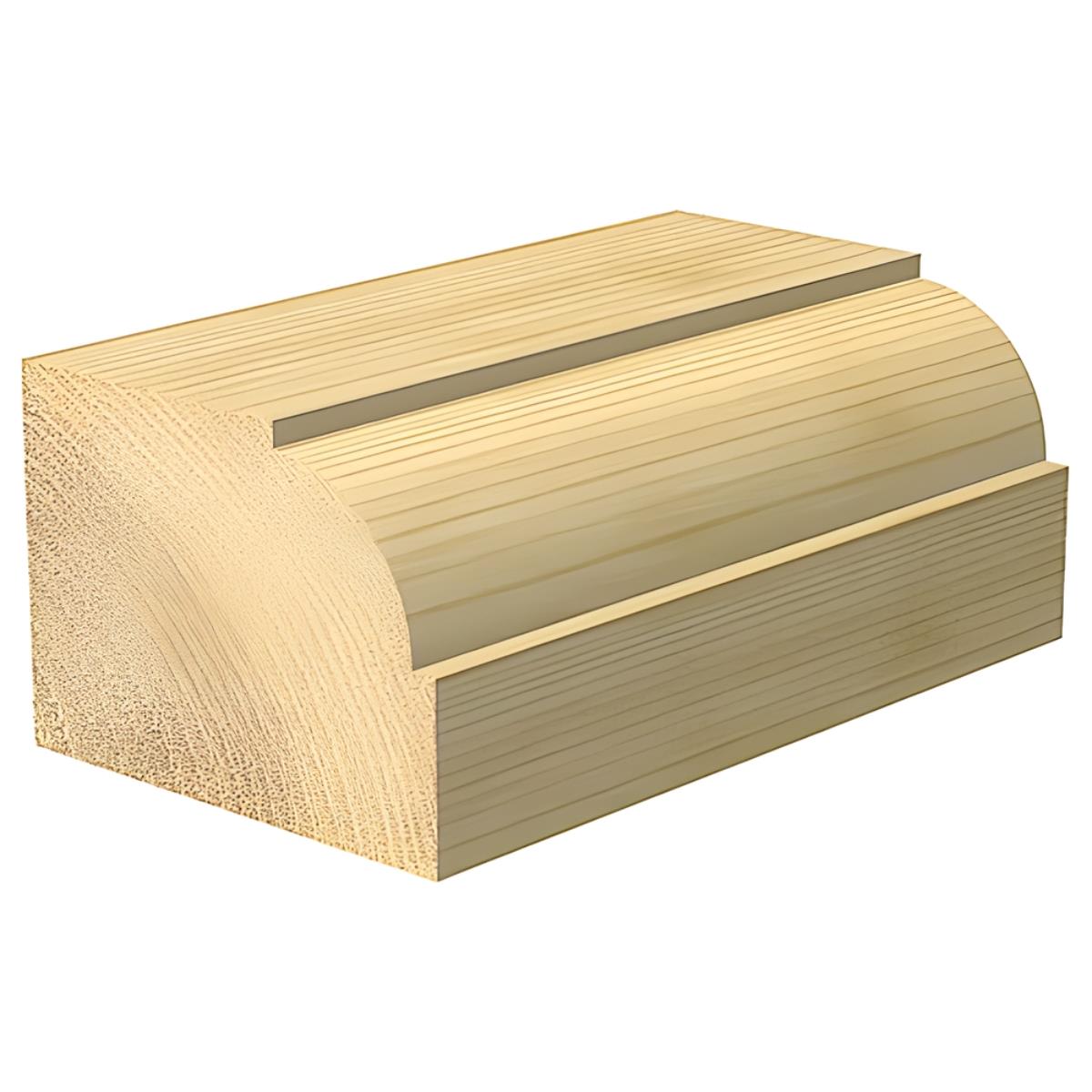 Trend TR32X1/4TC Guided Ovolo Over 9.5mm Radius