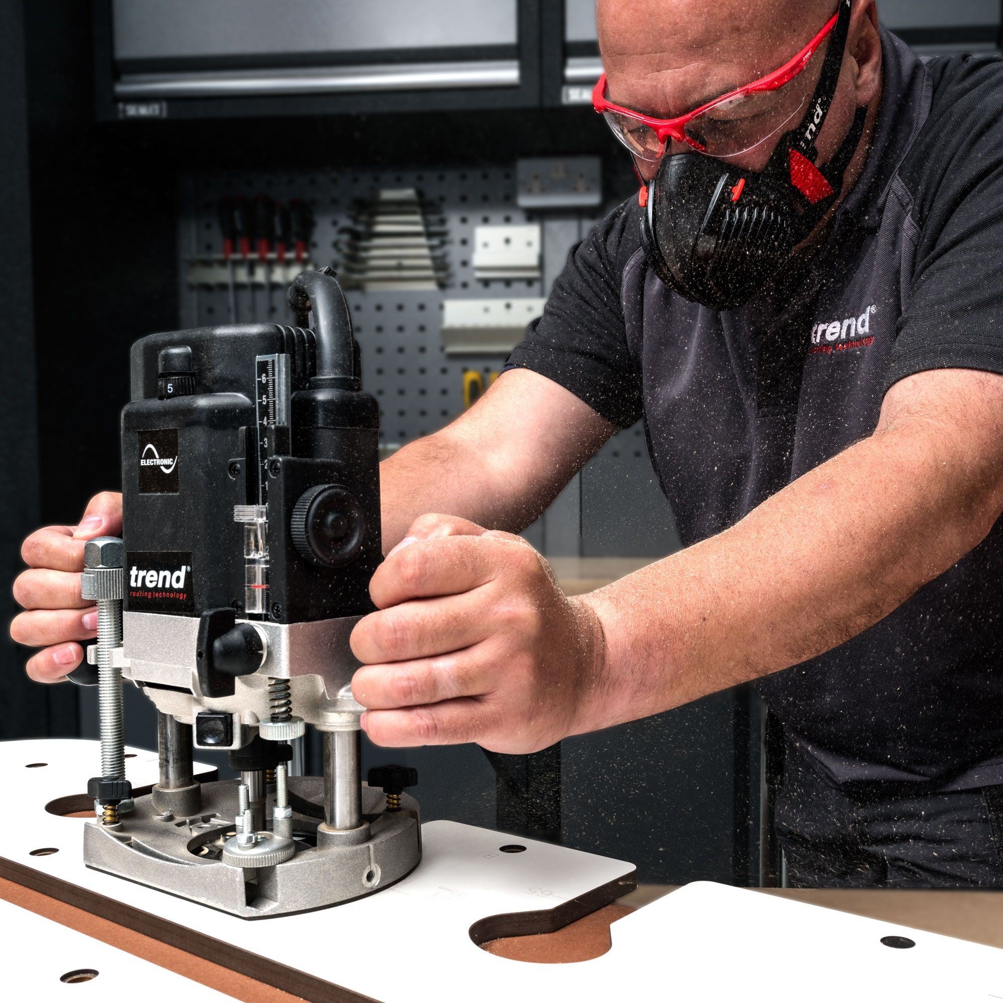 Trend Air Stealth Half Mask Small/Medium STEALTH/SM