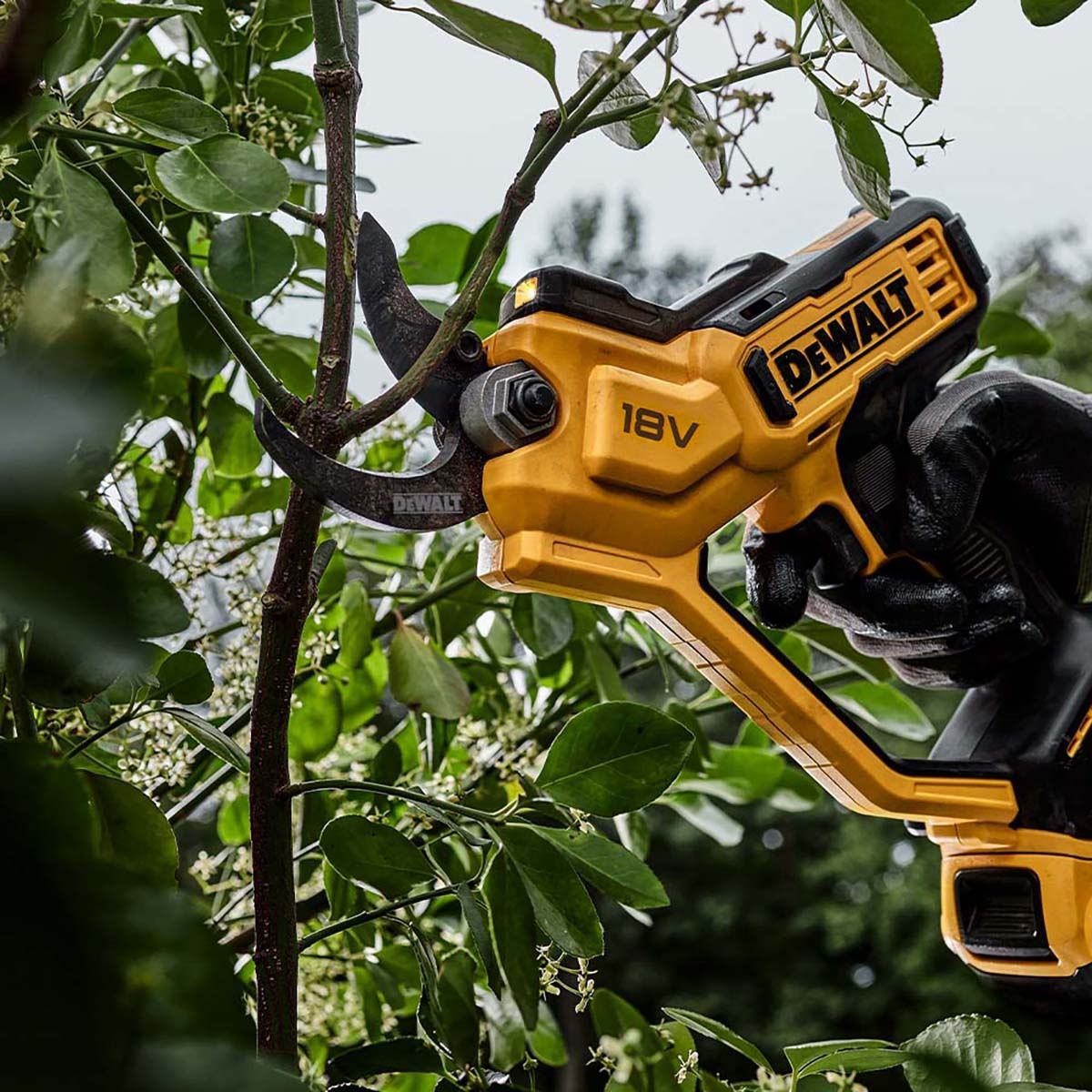 Dewalt DCMPP568P1-GB 18V XR 38mm Pruner with 1 x 5.0Ah Battery & Charger