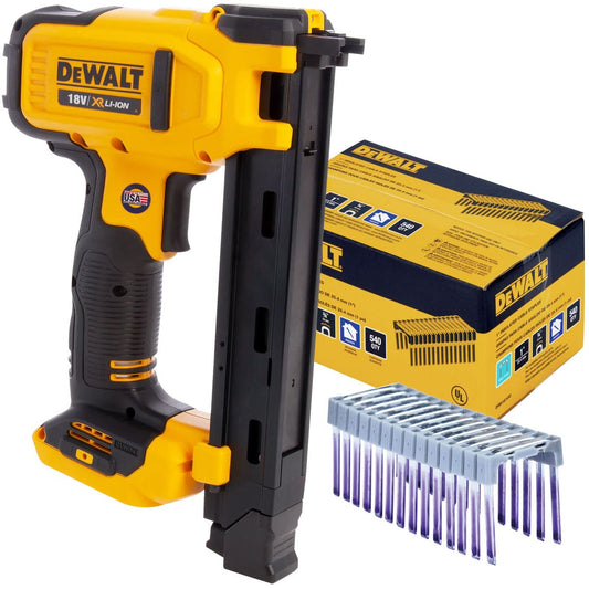 DeWalt DCN701N 18V Electrician Stapler Gun with Staple Pack of 540