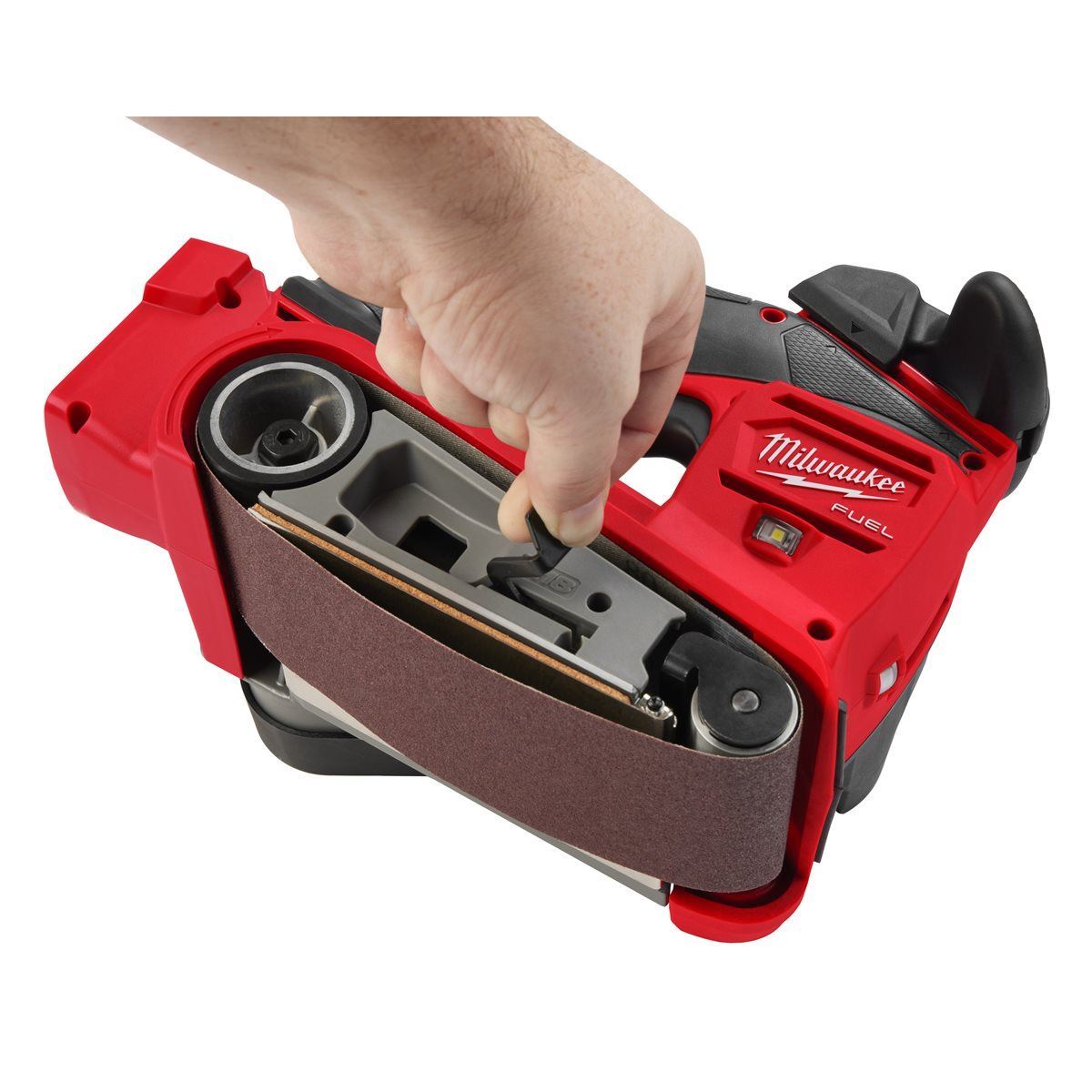 Milwaukee M18FBTS75-0 M18 FUEL 18V Brushless Belt Sander With 1 x 6.0Ah Battery & Charger