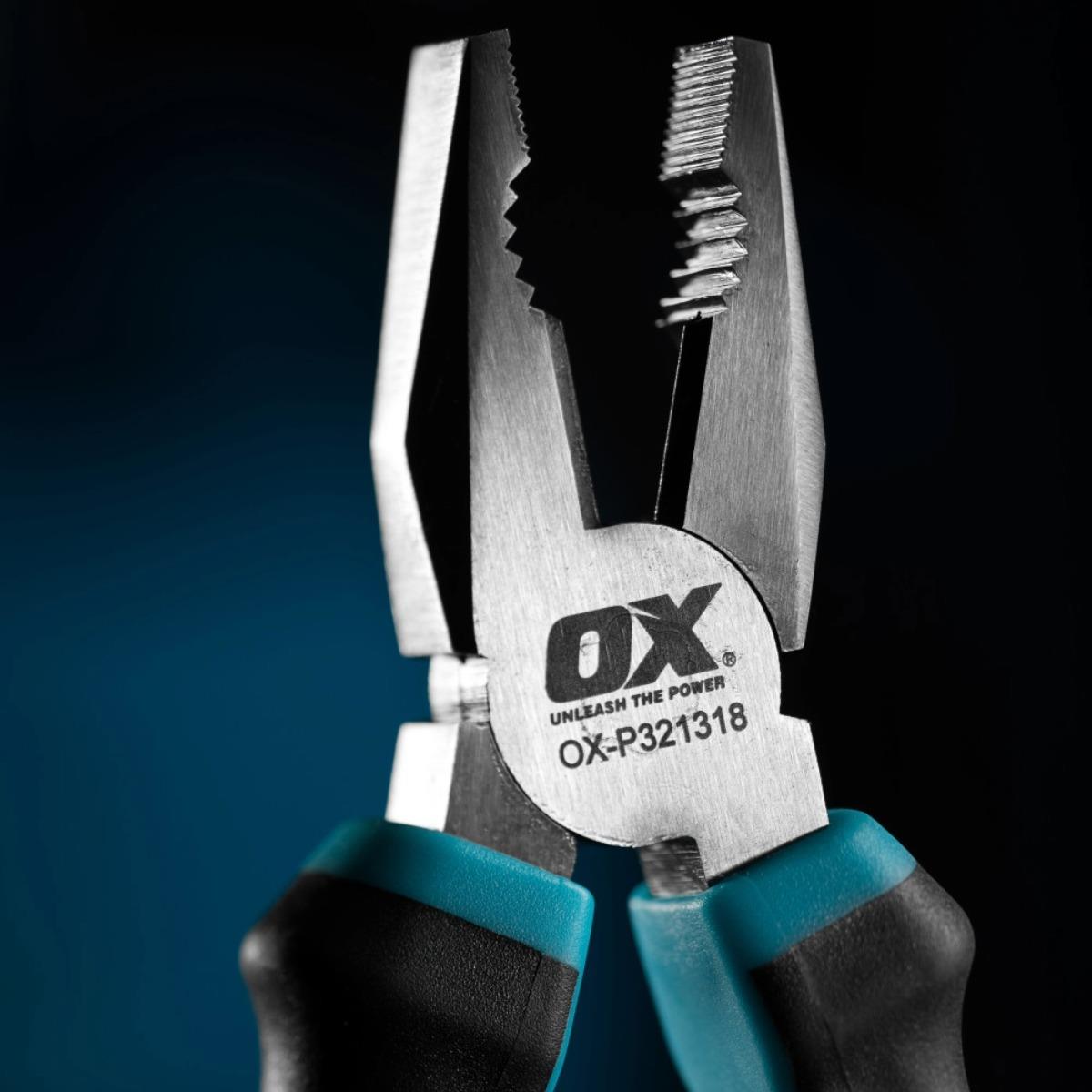 Ox Tools P321318 Pro Combination Pliers - 180mm/7