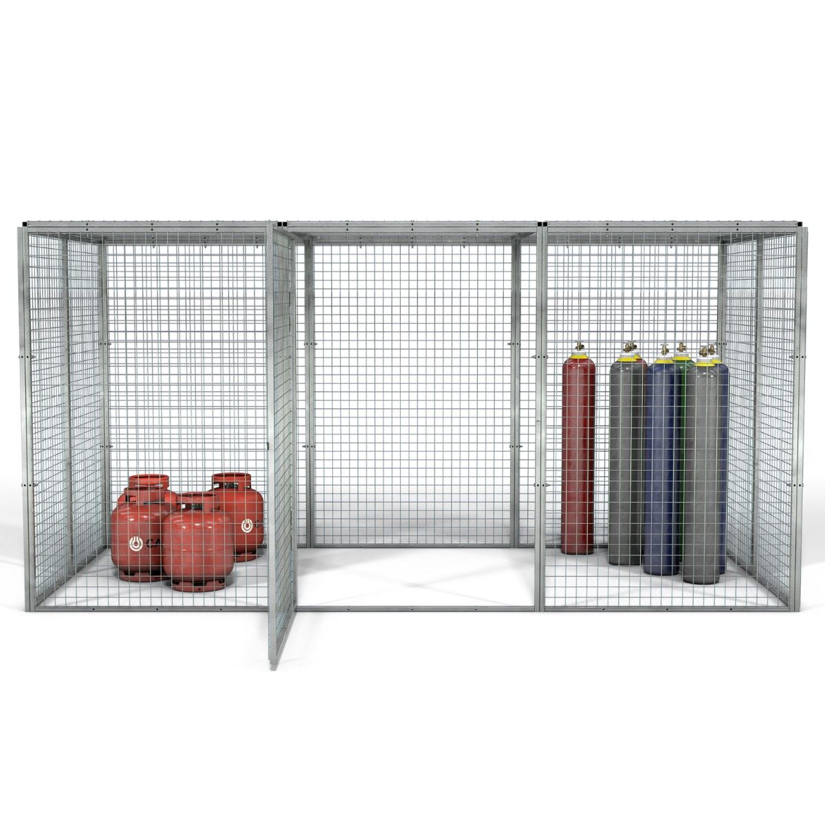 Armorgard GGC17 Gorilla Gas Cage 3662mm x 1810mm x 1831mm Heavy-Duty Secure Storage for Gas Cylinders