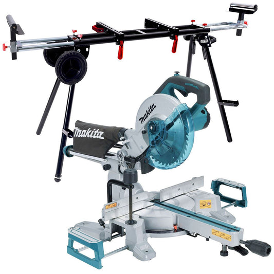 Makita LS0816F/2 216mm Slide Compound Mitre Saw 240V with Adjustable Stand