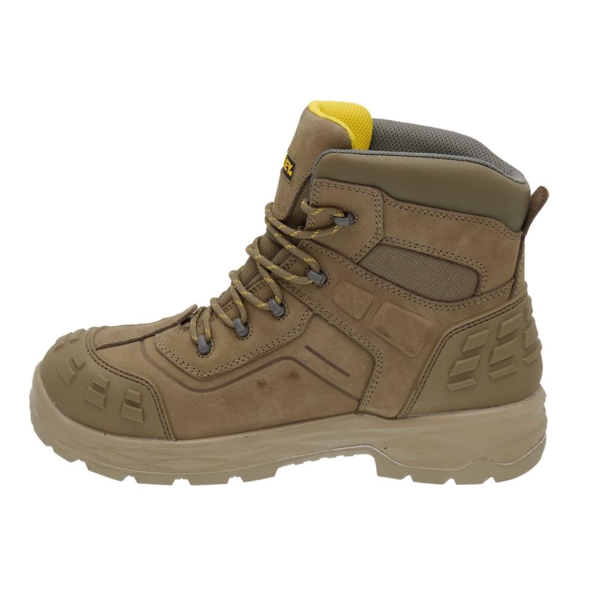 Stanley Atlanta Waterproof Safety Hiker Boots Stone - Size 10