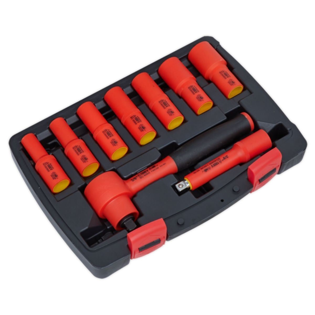 Sealey AK7942 Insulated Socket Set 9pc 3/8