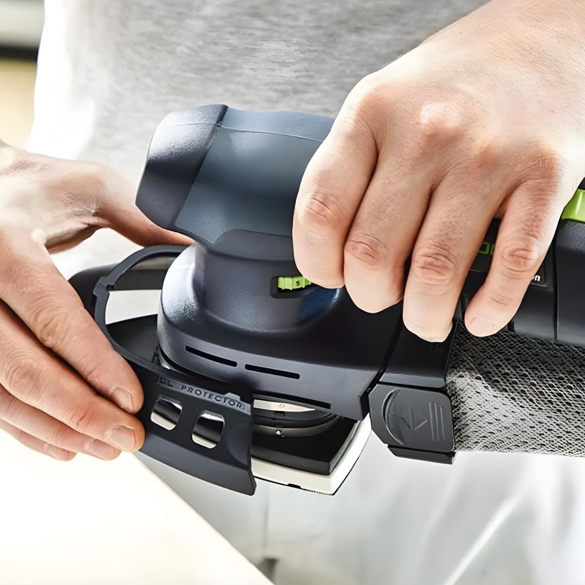 Festool DTSC 400 3,0 I-Set 18V Brushless Delta Sander with 2 x 3.0Ah Battery, Charger & Case - 578852
